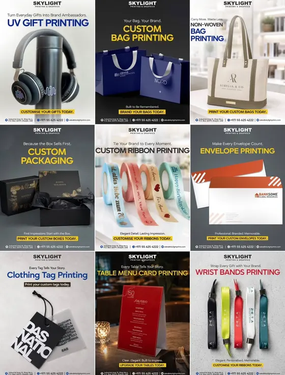 Printing & Gifts social media design by UpStream
