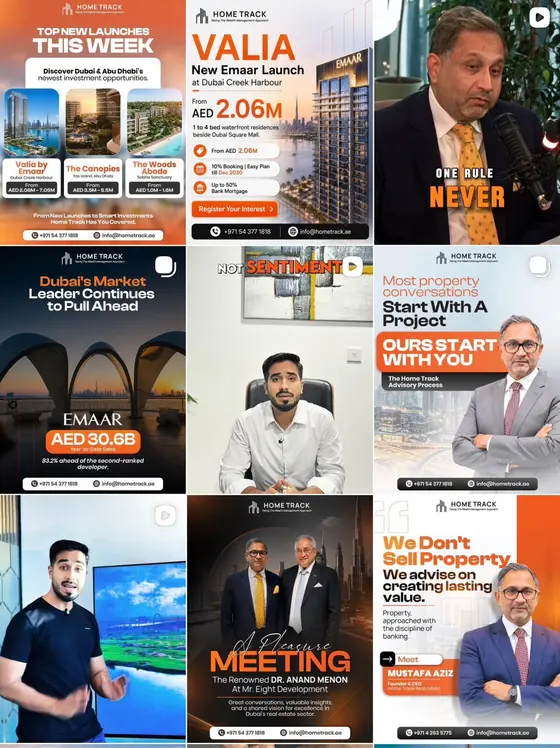 Finance & Business social media design by UpStream